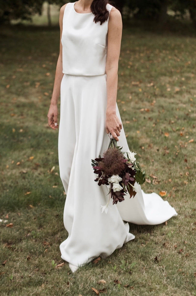 Jurgita Bridal dviejų dalių suknelė